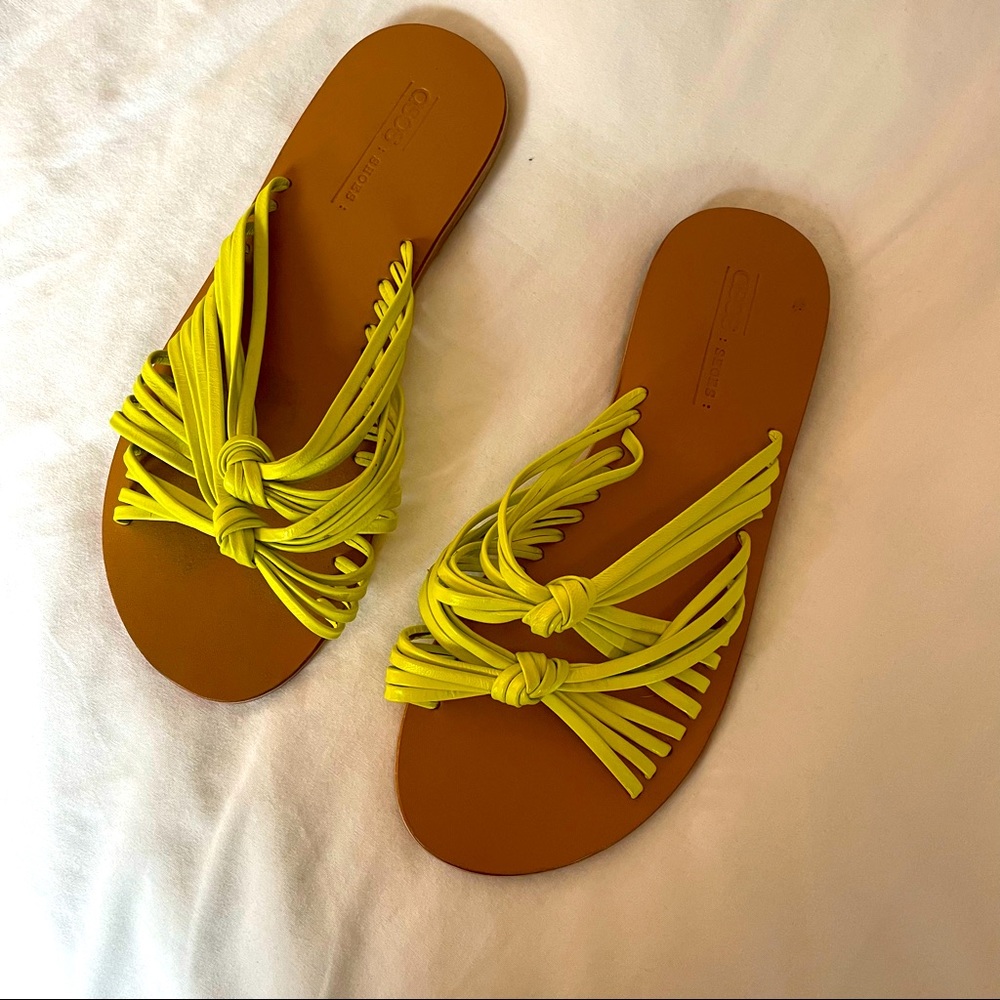 ASOS Lime Knot Sandals